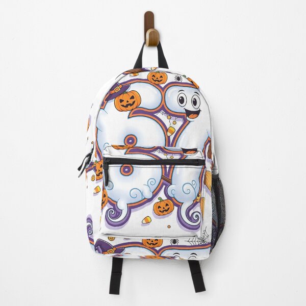 Item preview, Halloween 67 Number Cute Kawaii Pumpkin Witch Candy Design designed and sold by ArtDesignTp.