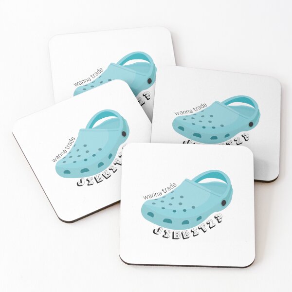 Item preview, blue crocs  designed and sold by marcellanyce.
