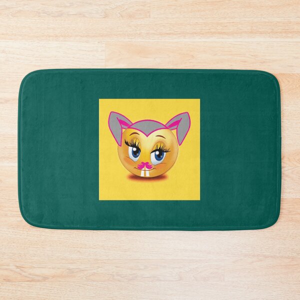 Item preview, bunny crumbs emoji Throw Pillow designed and sold by marcellanyce.