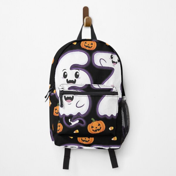 Item preview, Halloween 67 Number Cute Ghost Pumpkin Kawaii Spooky Design designed and sold by ArtDesignTp.