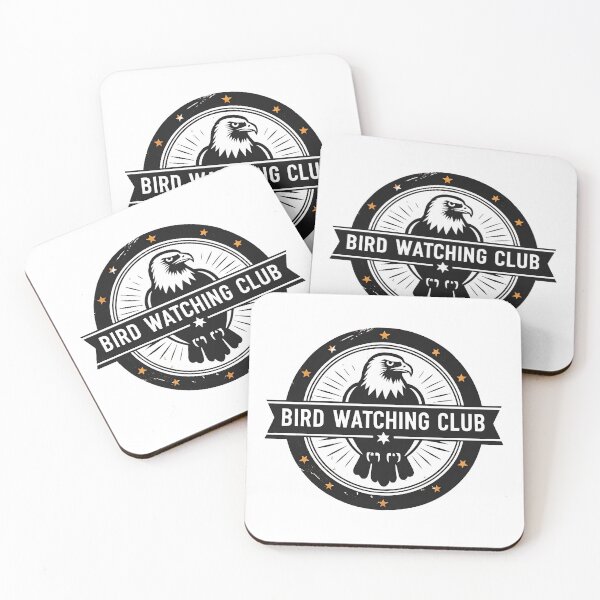 Item preview, Rustic Hawk Logo – Retro Bird Watchers Emblem designed and sold by NatureNookTees.