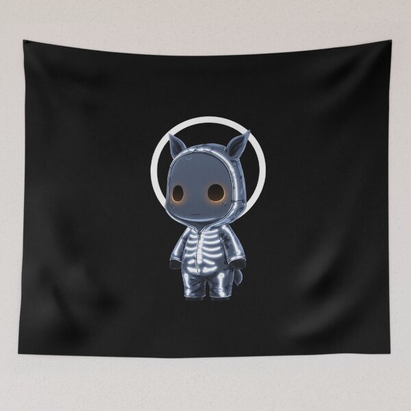 Item preview, Chibi Horse – Cute Skeleton Costume Halloween Design designed and sold by Meiersbeste.