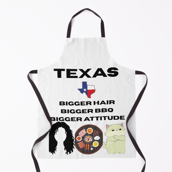 Item preview, Texas: Bigger Hair, Bigger BBQ, Bigger Attitude T-Shirt designed and sold by GiggleDesign.