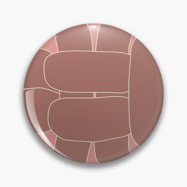 Item preview, Brown-Cream on Pink - Right Facing Square Knot designed and sold by Kate Anderson Art.