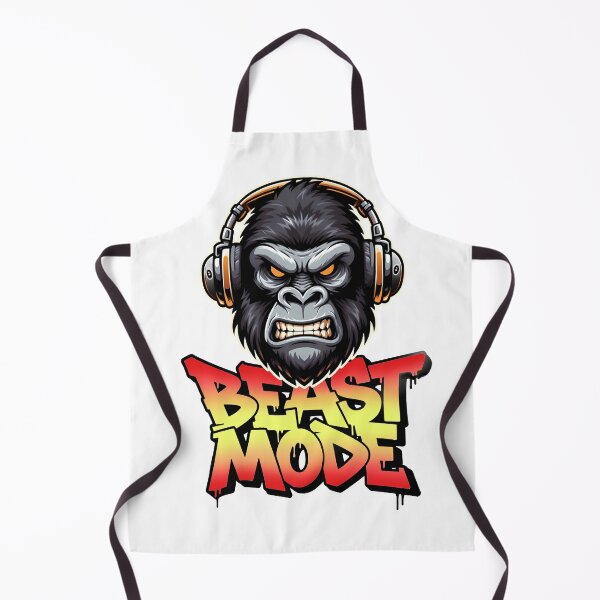 Item preview, Gorilla in Headphones Beast Mode designed and sold by ifundesign.