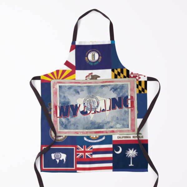 Item preview, Wyoming vintage style retro souvenir designed and sold by DeveloperProp0.
