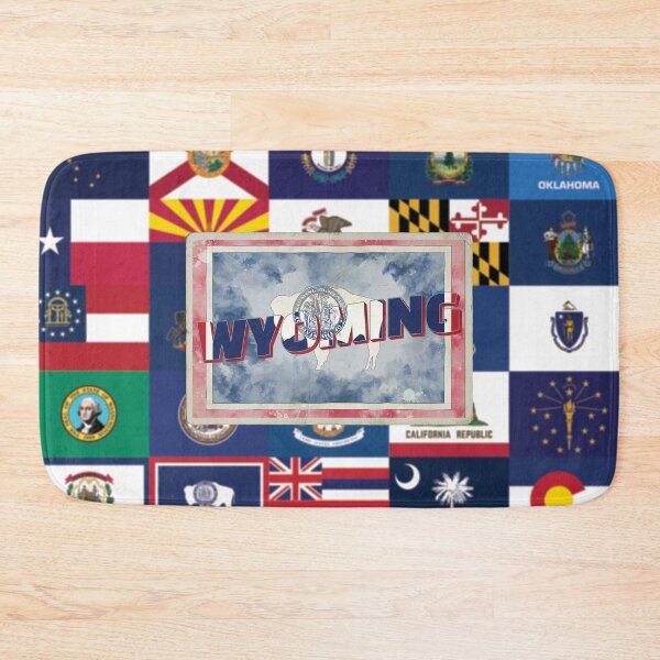 Item preview, Wyoming vintage style retro souvenir designed and sold by DeveloperProp0.