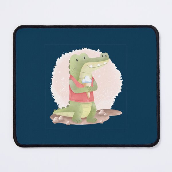 Item preview, Crocodile Eating Icecream    designed and sold by marcellanyce.
