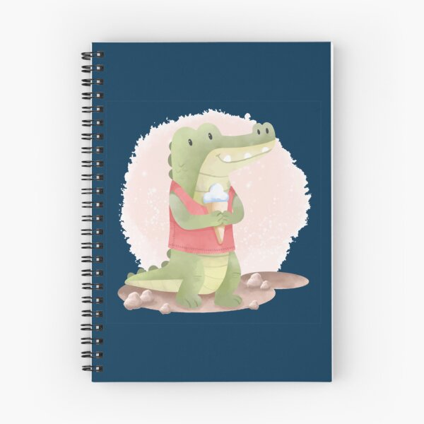 Item preview, Crocodile Eating Icecream    designed and sold by marcellanyce.