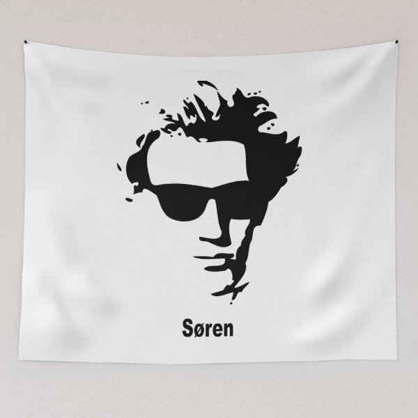 Item preview, Soren Kierkegaard Sunglasses Portrait  	 designed and sold by lfmksbdqgc69.