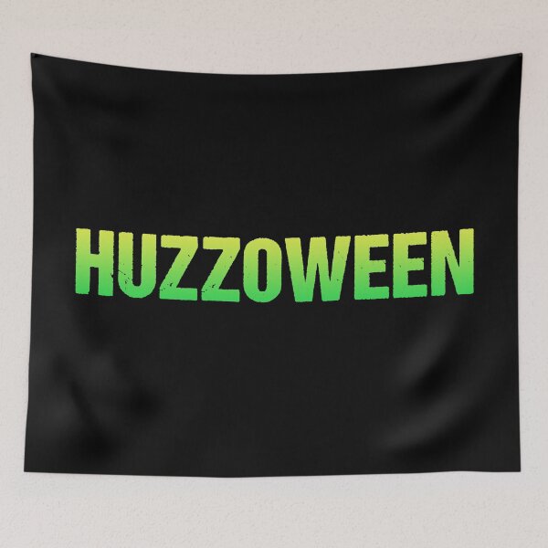 Item preview, Huzzoween, Lime Green Funny Halloween Quotes designed and sold by Memes N Lore .