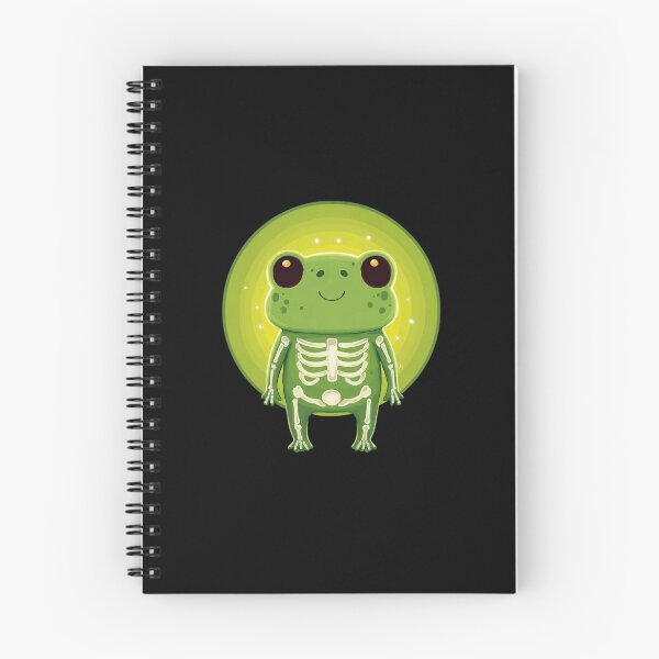 Item preview, Cute Frog – Glowing Skeleton Halloween Design designed and sold by Meiersbeste.