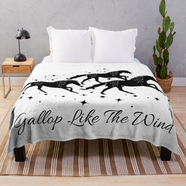 Item preview, Gallop Like The Wind - Sticker and Gifts - Equine, Equestrian, Horse lovers designed and sold by Ishtar Park Equine Shop.