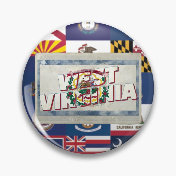 Item preview, West Virginia vintage style retro souvenir designed and sold by DeveloperProp0.