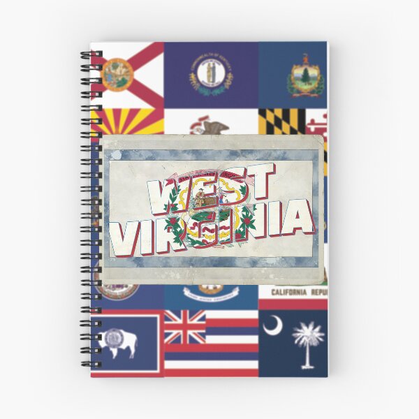 Item preview, West Virginia vintage style retro souvenir designed and sold by DeveloperProp0.