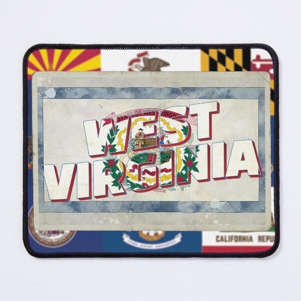 Item preview, West Virginia vintage style retro souvenir designed and sold by DeveloperProp0.