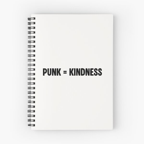 Item preview, Bold Punk Equals Kindness Statement Typography designed and sold by trepiu.