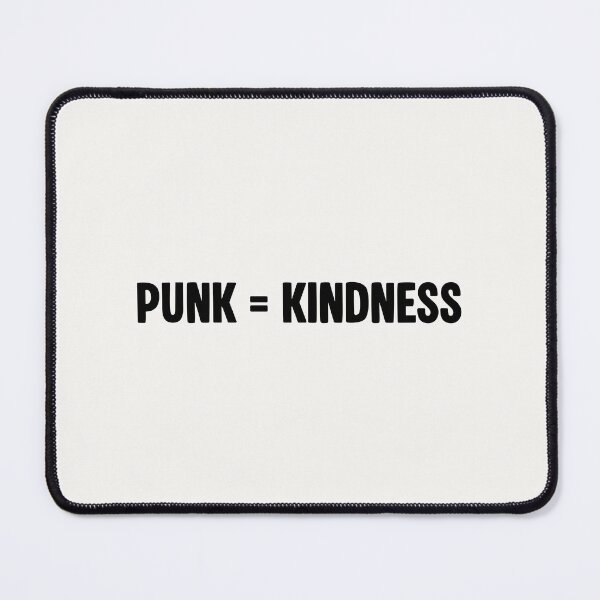 Item preview, Bold Punk Equals Kindness Statement Typography designed and sold by trepiu.