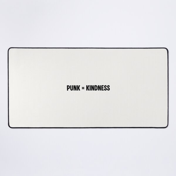 Item preview, Bold Punk Equals Kindness Statement Typography designed and sold by trepiu.