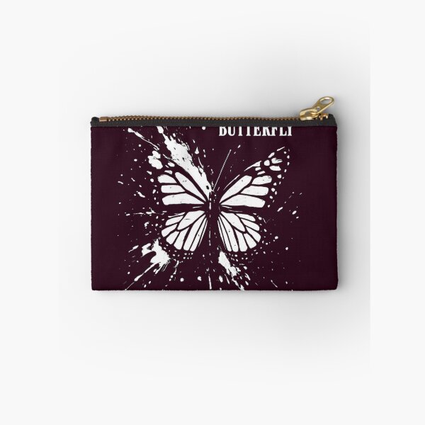 Item preview, Abstract Butterfly Ink Splash T-Shirt | Black and White Artistic Butterfly Tattoo Design | Edgy Nature Illustration designed and sold by KDesignCrafts.