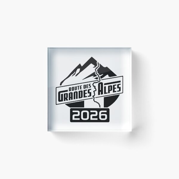 Item preview, Route des Grandes Alpes | V6 white | 2026 designed and sold by Moppedhotel.