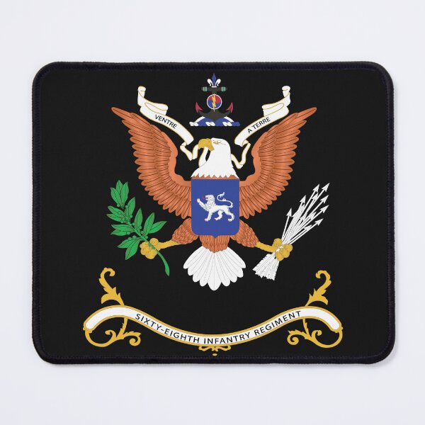 Item preview, Army - Regimental Colors - 68th Infantry Regiment  - VENTRE A TERRE X 300 designed and sold by Military Insignia Products.
