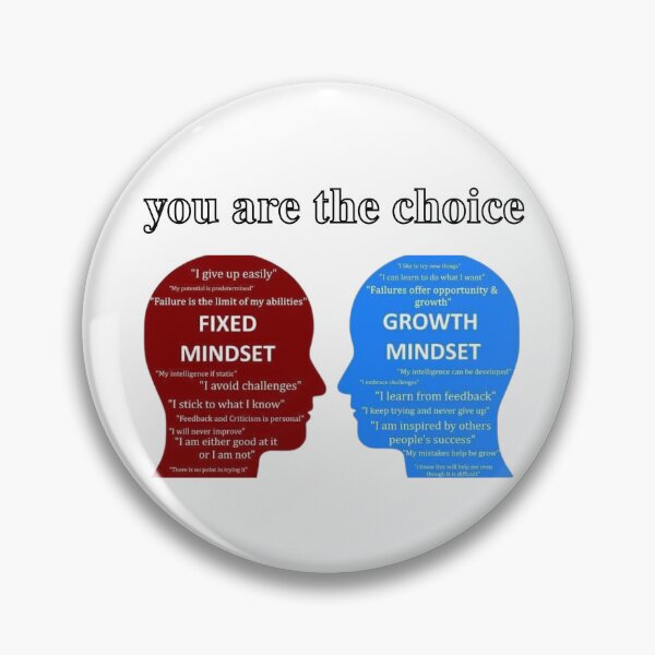 Item preview, Growth Mindset Quote – You Are the Choice Design designed and sold by Happyfreedom.