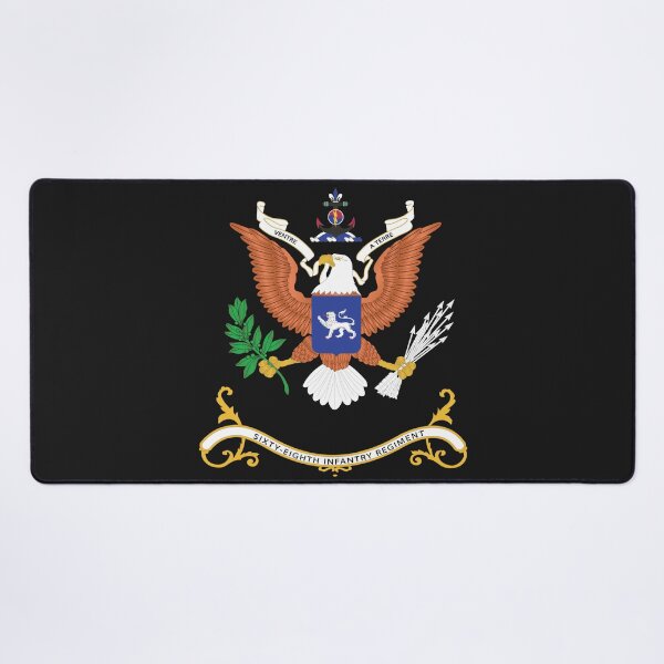 Item preview, Army - Regimental Colors - 68th Infantry Regiment - VENTRE A TERRE X 300 designed and sold by Military Insignia Products.