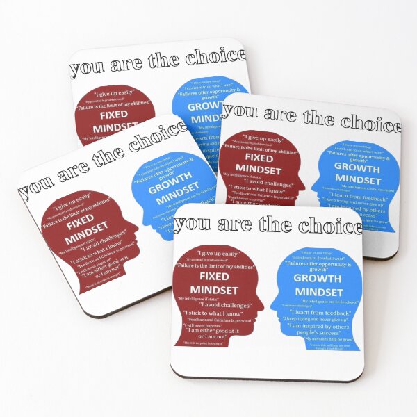 Item preview, Growth Mindset Quote – You Are the Choice Design designed and sold by Happyfreedom.