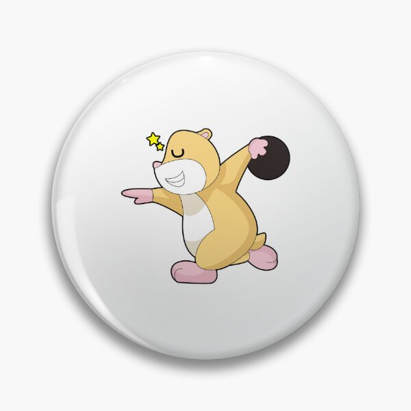 Item preview, Hamster Bowling Bowling ball designed and sold by Snabdesign84.