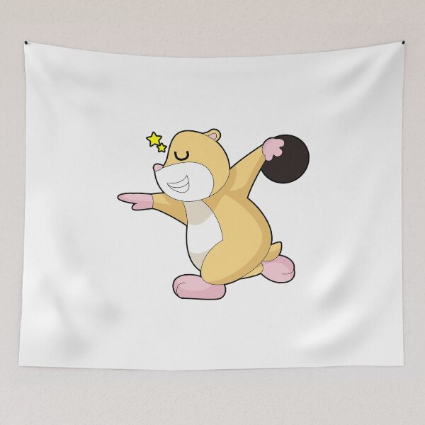 Item preview, Hamster Bowling Bowling ball designed and sold by Snabdesign84.