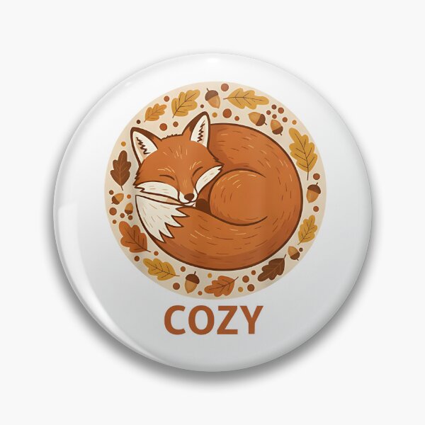 Item preview, Cute Cozy Fox T-shirt – Autumn Fall Animal Design for Nature Lovers designed and sold by Print Era.