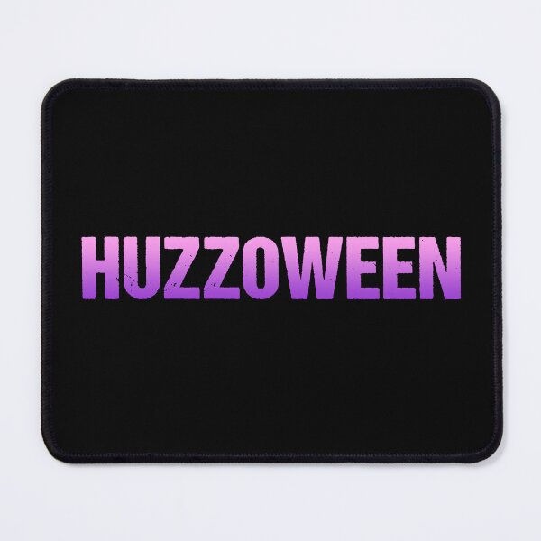 Item preview, Huzzoween, Pink and Violet Funny Halloween Quotes designed and sold by Memes N Lore .
