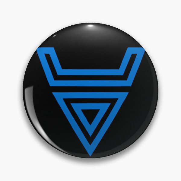 Item preview, Veles Sign Blue - Slavic Symbol of Magic and Protection designed and sold by Myth-LegendArt.