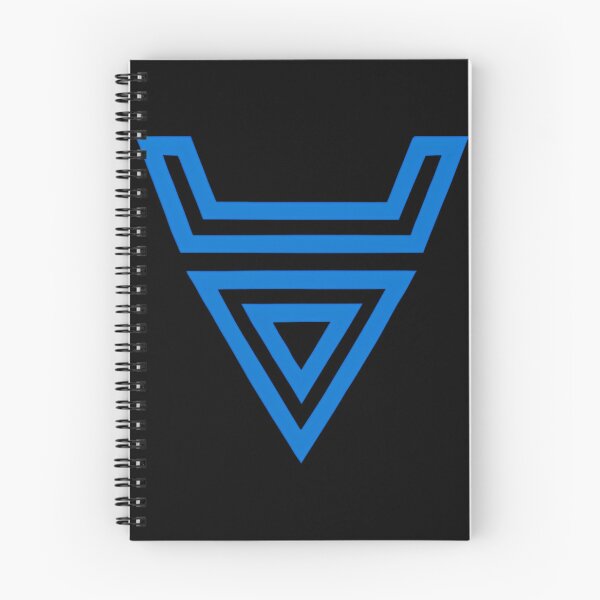 Item preview, Veles Sign Blue - Slavic Symbol of Magic and Protection designed and sold by Myth-LegendArt.