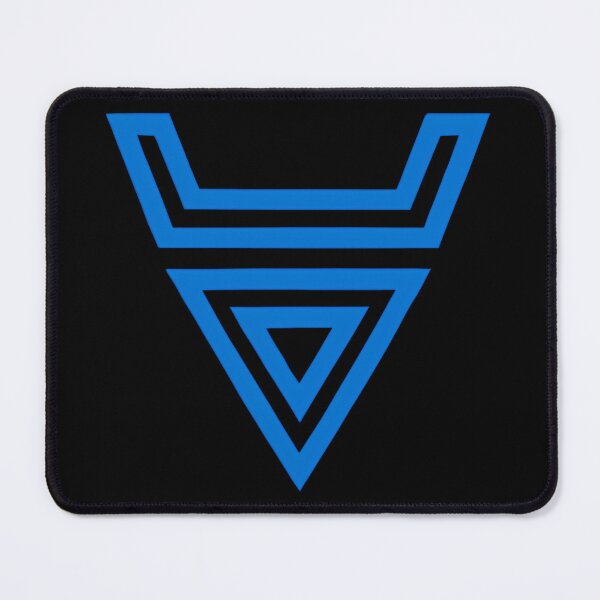 Item preview, Veles Sign Blue - Slavic Symbol of Magic and Protection designed and sold by Myth-LegendArt.
