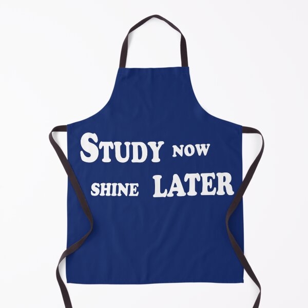 Item preview, Study Now, Shine Later – Student Motivation Quote Design designed and sold by ArtNestVerse.