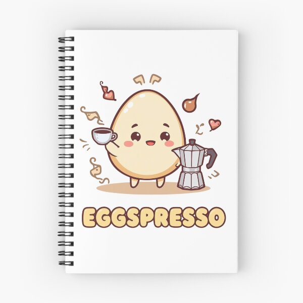 Item preview, Eggspresso Cartoon | Kawaii Coffee Egg designed and sold by Mr.Egg Shop.