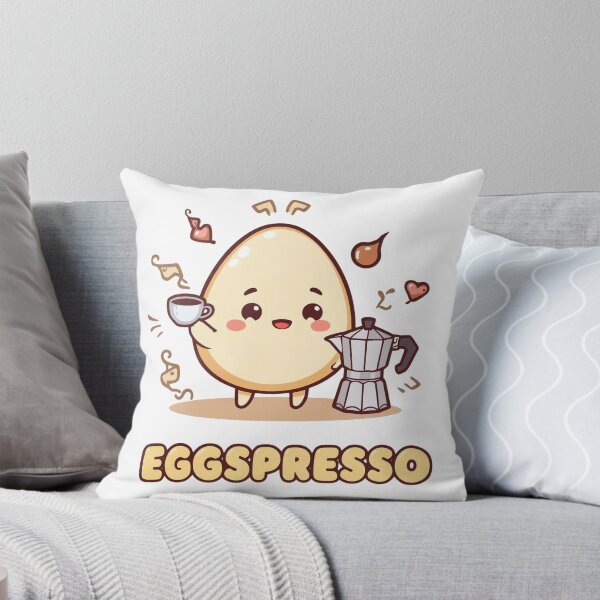 Item preview, Eggspresso Cartoon | Kawaii Coffee Egg designed and sold by Mr.Egg Shop.