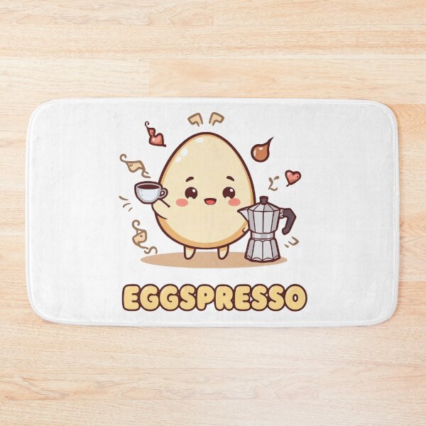 Item preview, Eggspresso Cartoon | Kawaii Coffee Egg designed and sold by Mr.Egg Shop.