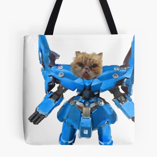 Item preview, My cat in a blue mech suit T-shirt design designed and sold by SamiVaporStudio.