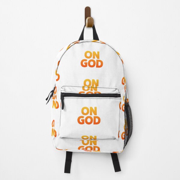 Item preview, On God in Hot Orange designed and sold by Memes N Lore .