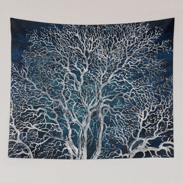 Item preview, Midnight Silver tree - Wallnut designed and sold by Nartissima.