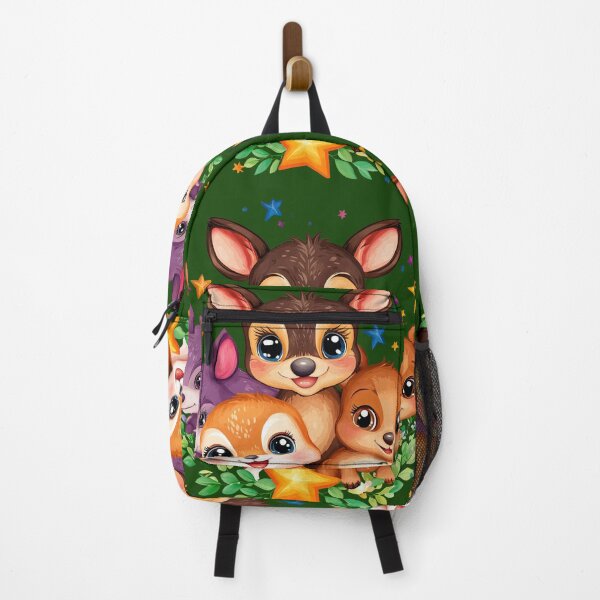 Item preview, Cute Forest Animal Group Illustration – Adorable Cartoon Forest Animal Art – Fluffy Baby Forest Animal Characters for Kids designed and sold by MamaDong.