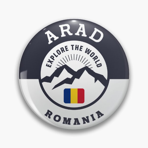Item preview, Arad Romania Black and White Crest designed and sold by World Designs.