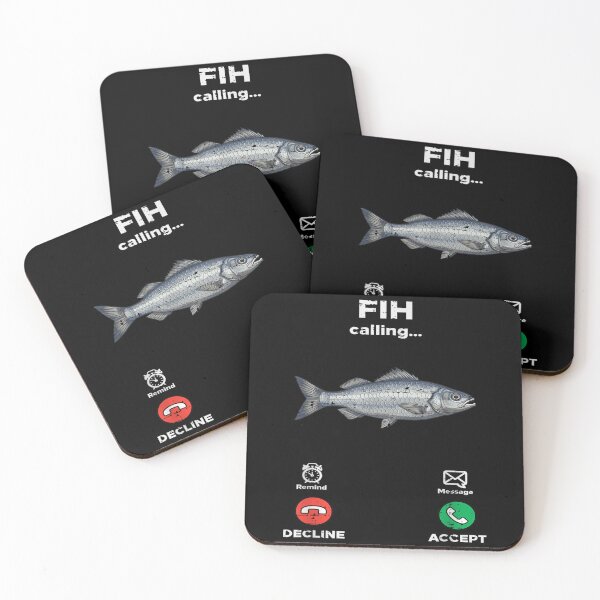 Item preview, FIH Funny Fish Meme Misspelled designed and sold by BASKF.