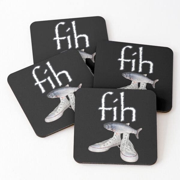 Item preview, FIH Funny Fish Meme Misspelled designed and sold by BASKF.