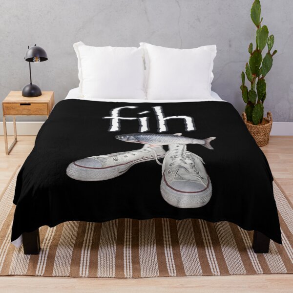 Item preview, FIH Funny Fish Meme Misspelled designed and sold by BASKF.