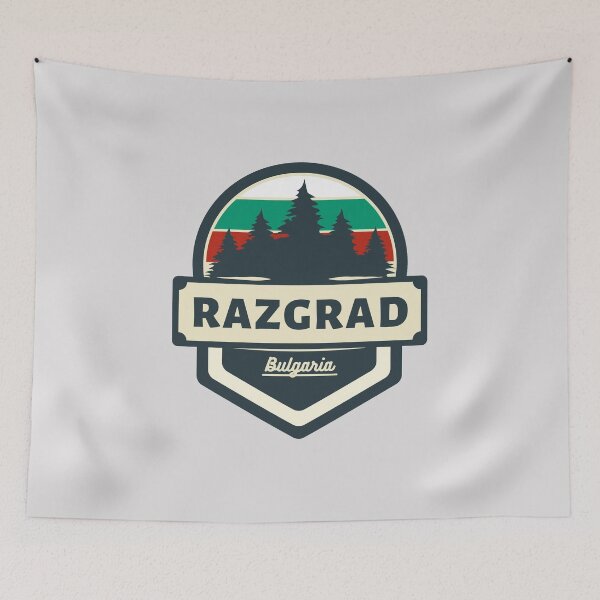 Item preview, Razgrad Bulgaria Retro Vintage Badge designed and sold by World Designs.