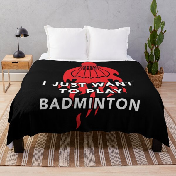 Item preview, I just want to play badminton designed and sold by MargareteHomeni.